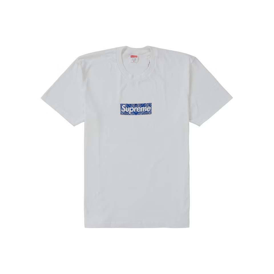 Camiseta Supreme Bandana Box Logo Blancas | Supreme 428MA